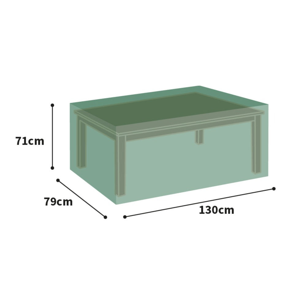 Bosmere All-Weather Rectangular Table Cover - 4 Seat Green