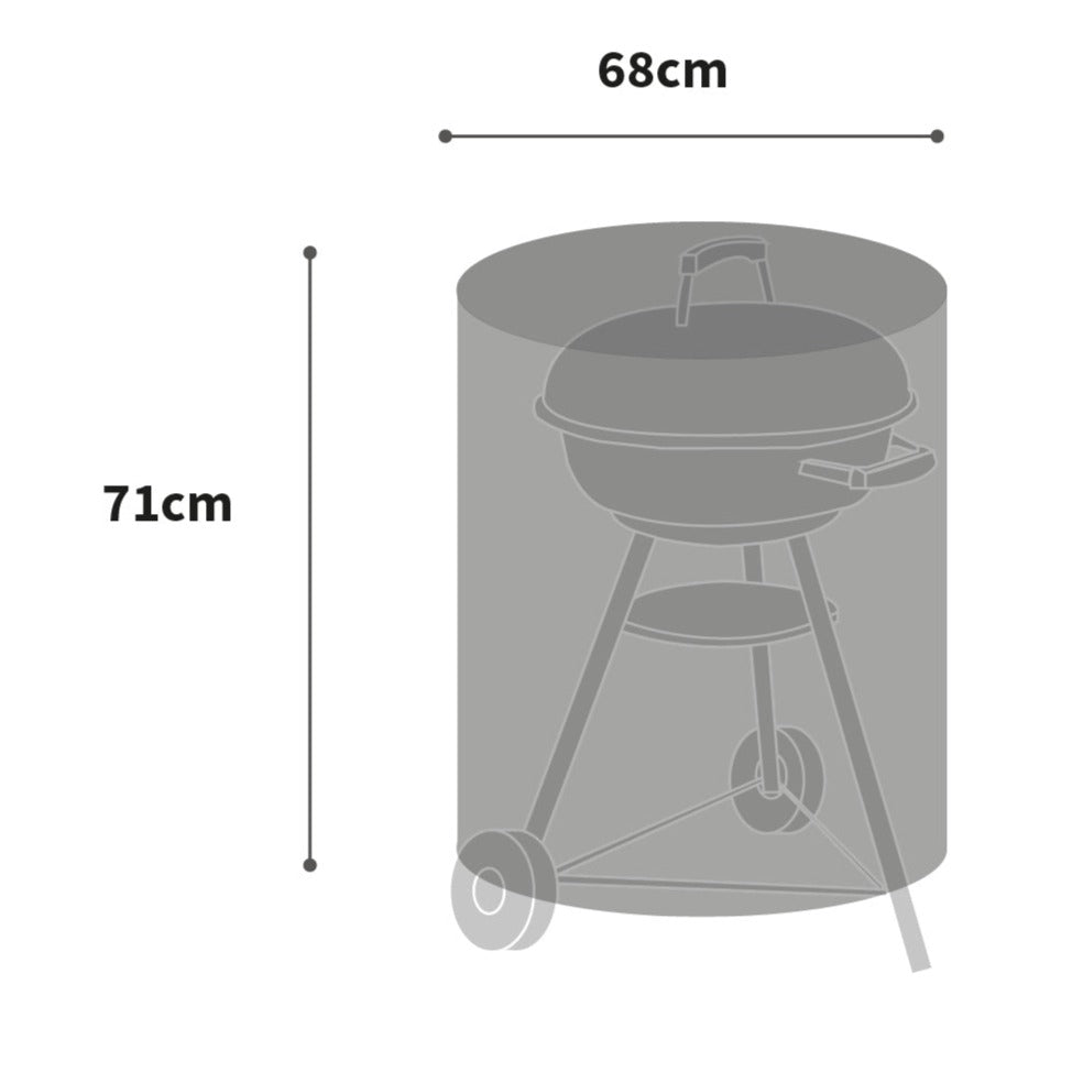 Bosmere All-Weather Kettle Barbecue Cover Black