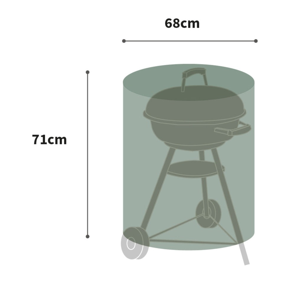 Bosmere All-Weather Kettle Barbecue Cover Green