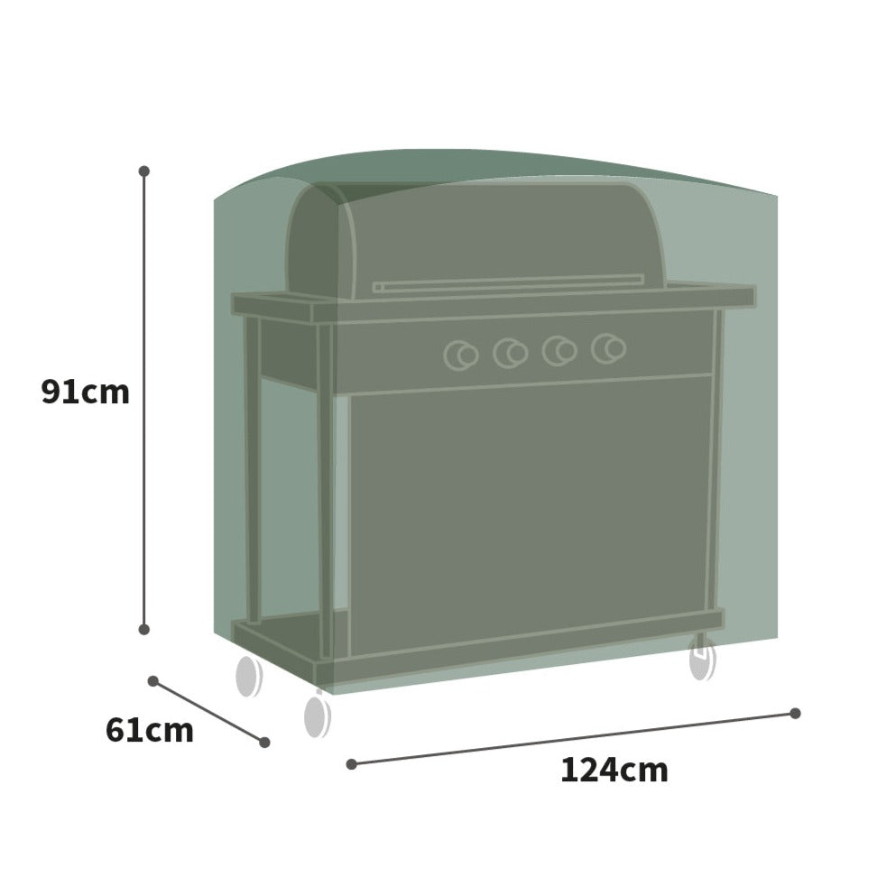 Bosmere All-Weather Wagon Barbeque Cover Green