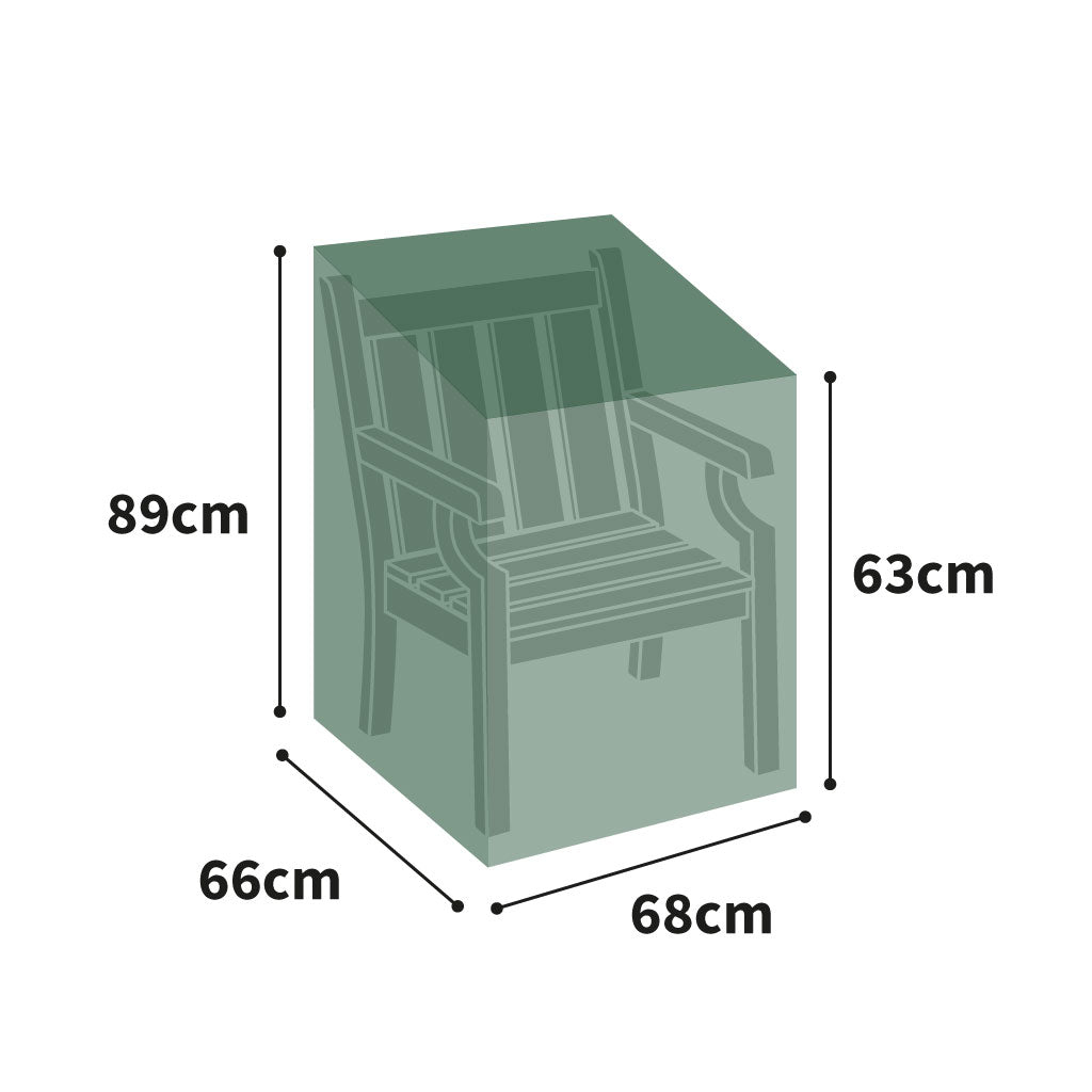 Bosmere | Garden Armchair Cover | Green | Garden Furniture Covers