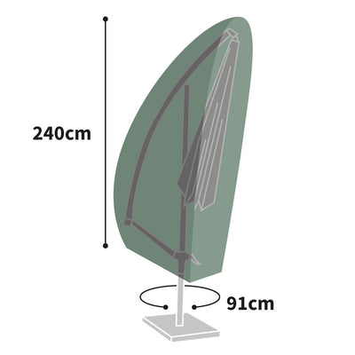 Protector 6000 Cantilever Cover - Dark Green