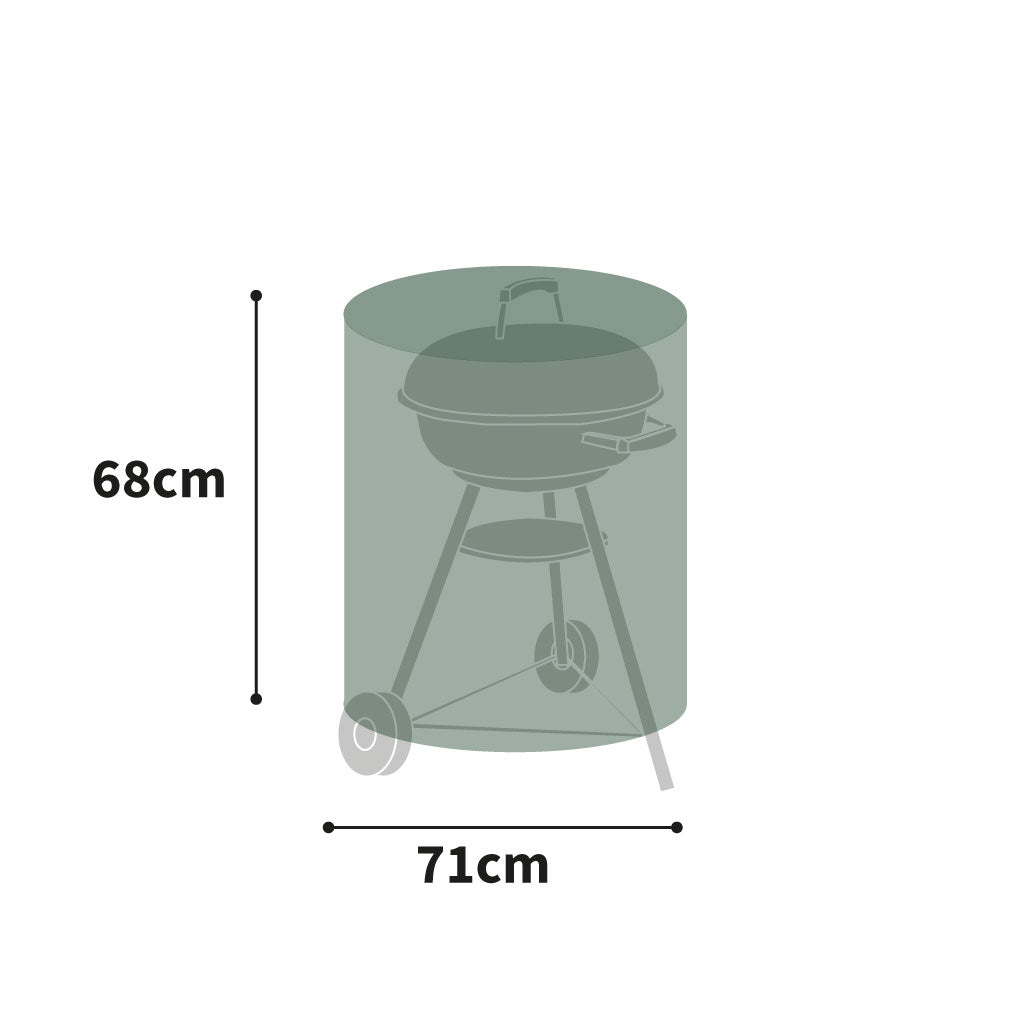 Protector 6000 Kettle Barbecue Cover - Dark Green