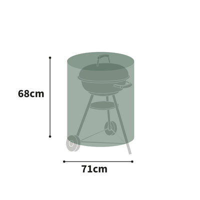 Protector 6000 Kettle Barbecue Cover - Dark Green