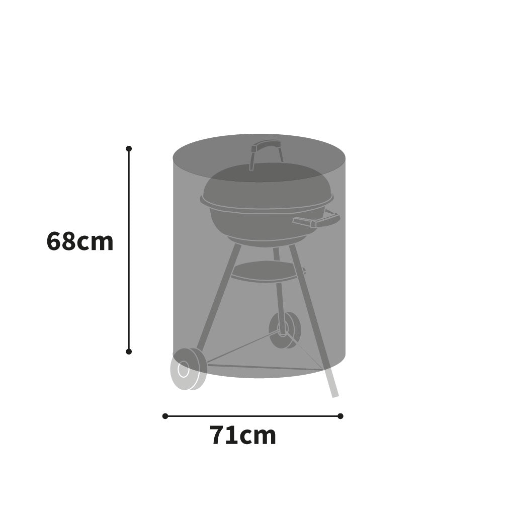 Protector 6000 Kettle Barbecue Cover - Storm Black