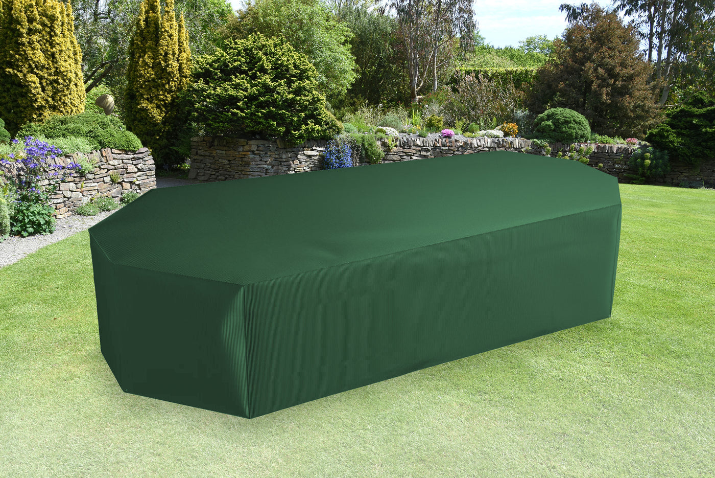 Protector 5000 Rectangular Patio Set Cover - 4/6 Seat - Dark Green