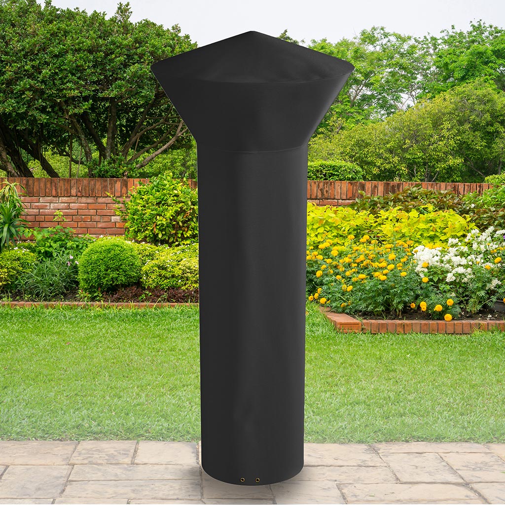 Protector 5000 Round Patio Heater Cover - Storm Black