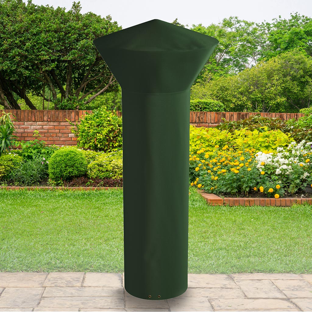 Protector 5000 - Round Patio Heater Cover -  Dark Green