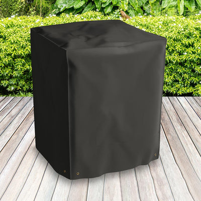 Protector 6000 Small Square Fire Pit Cover - Storm Black